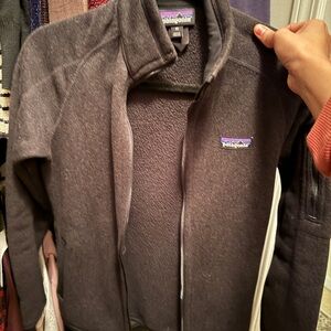 Patagonia Charcoal Fleece Jacket